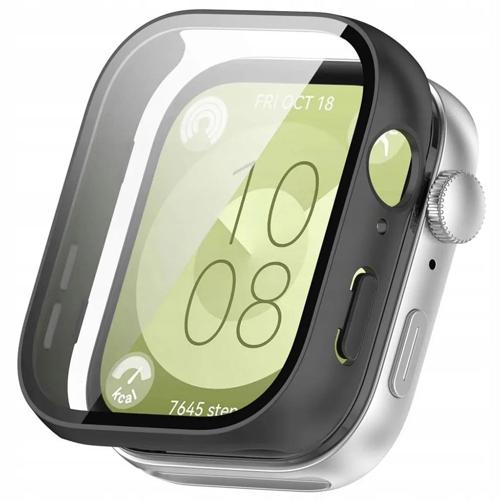 Techsuit Defense360 Pro cover til Huawei Watch Fit 3, Sort