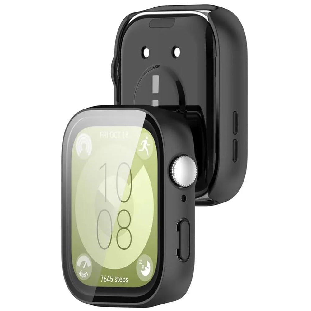Techsuit Defense360 Pro cover til Huawei Watch Fit 3, Sort