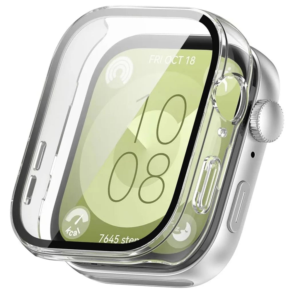 Techsuit Defense360 Pro cover til Huawei Watch Fit 3, Transparent