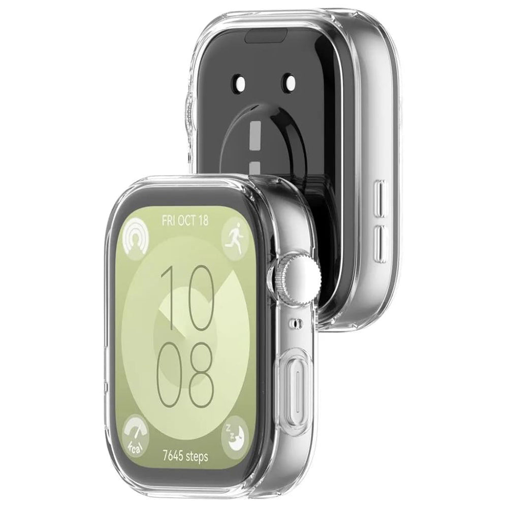 Techsuit Defense360 Pro cover til Huawei Watch Fit 3, Transparent