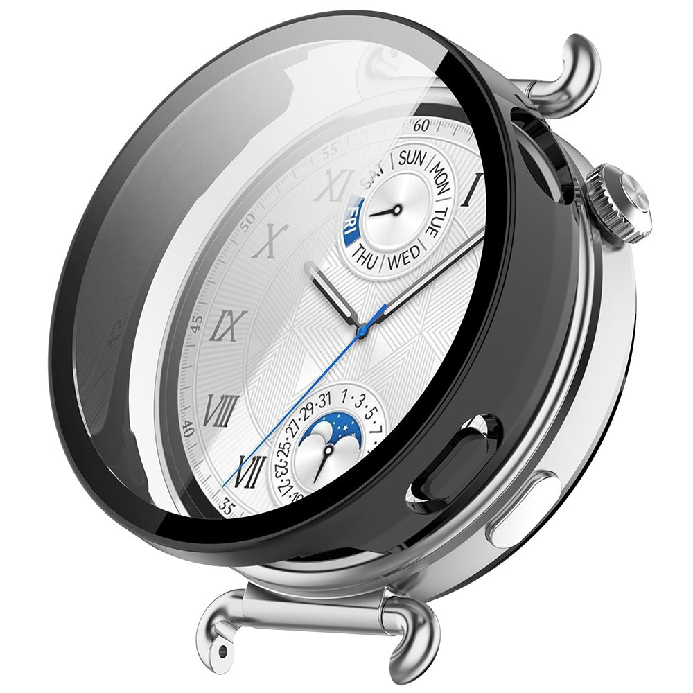 Techsuit Defense360 Pro etui til Huawei Watch GT 6 41mm, Mat Sort