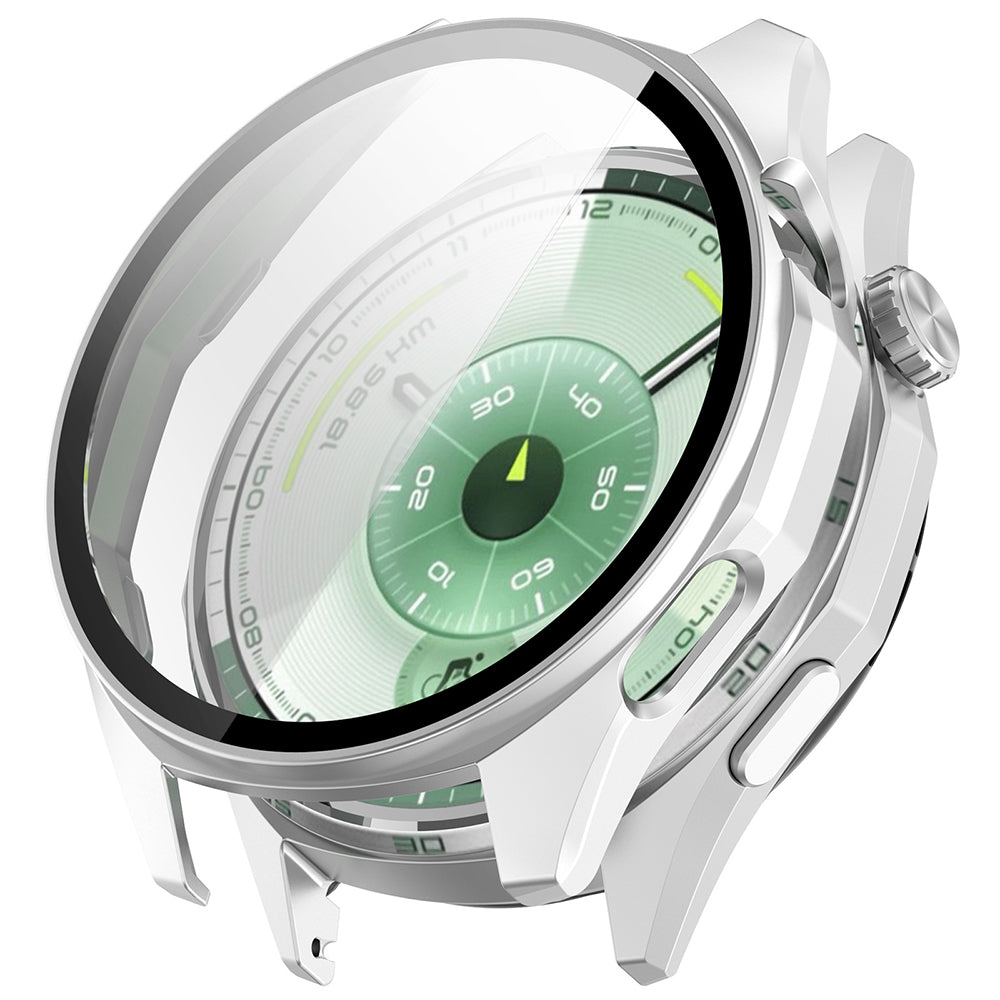 Techsuit Defense360 Pro etui til Huawei Watch GT 6 46mm, Sølvfarvet