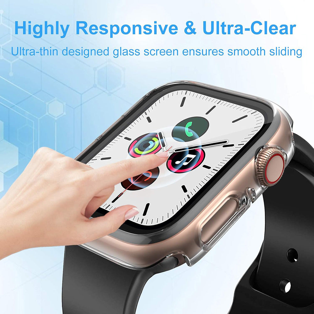Techsuit Defense360 Pro Bezel-etui til Huawei Watch Ultimate, Transparent