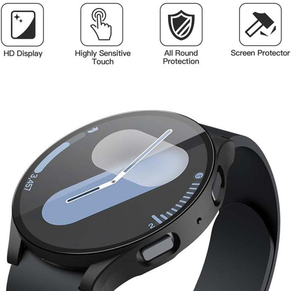 Techsuit Defense360 Pro cover til Samsung Galaxy Watch7 40mm, Sort