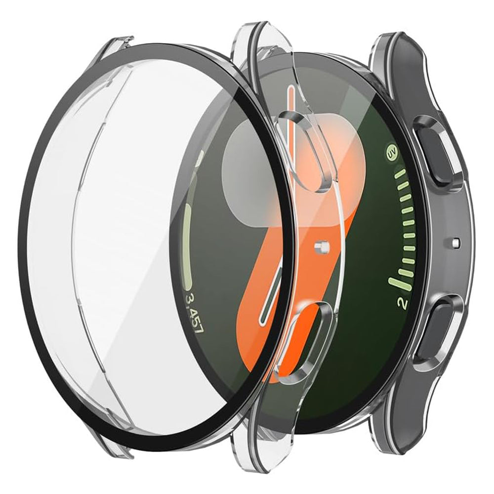 Techsuit Defense360 Pro Case for Samsung Galaxy Watch7 40mm, Transparent