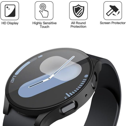 Techsuit Defense360 Pro cover til Samsung Galaxy Watch7 44mm, Sort