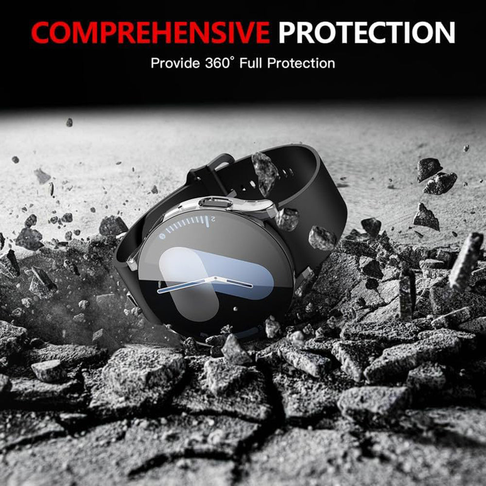 Techsuit Defense360 Pro cover til Samsung Galaxy Watch7 44mm, Transparent