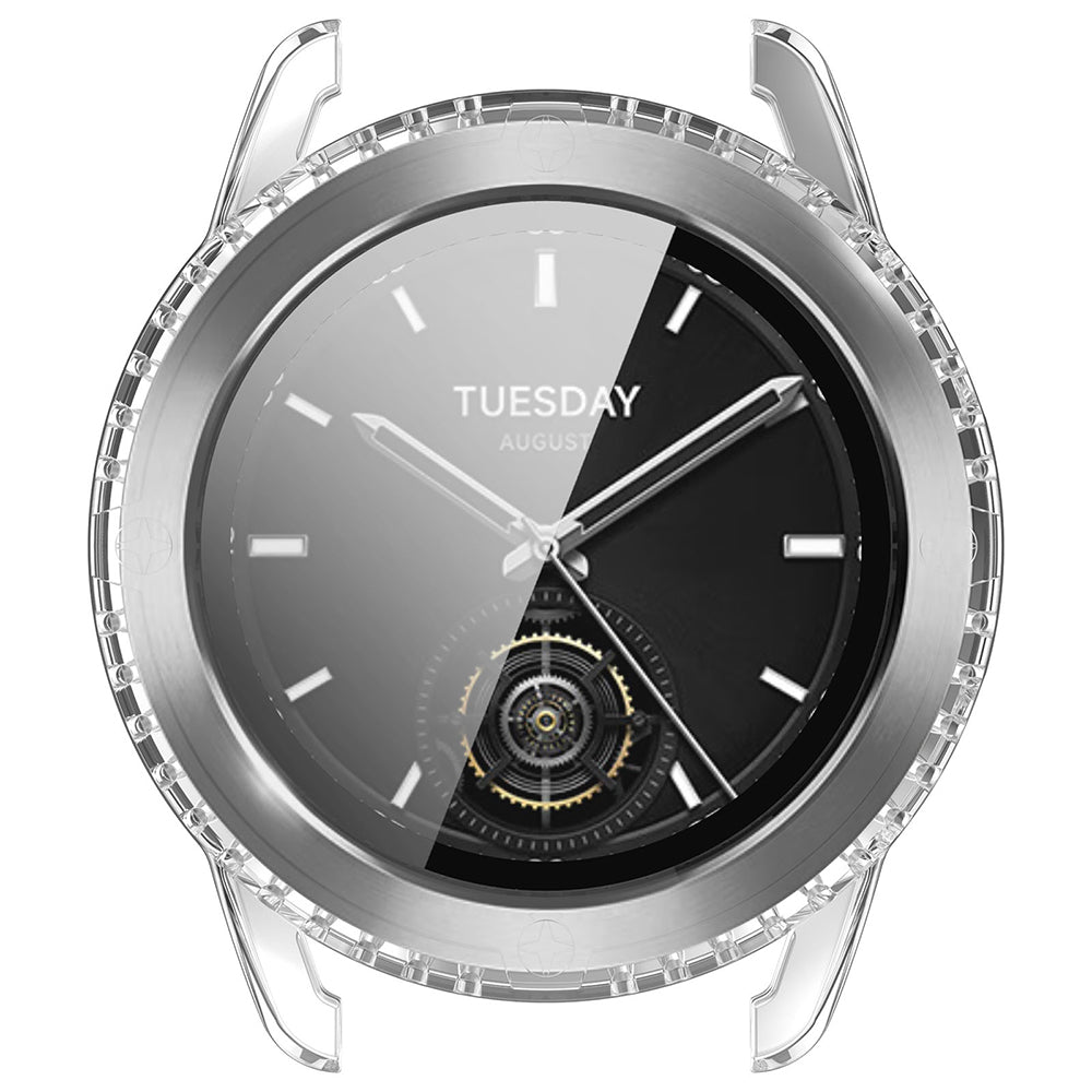 Techsuit Defense360 Pro Case for Xiaomi Watch S3, Transparent
