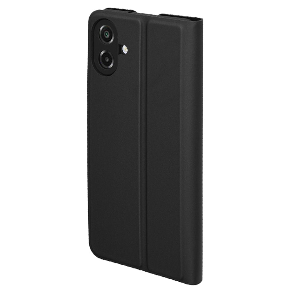 Cover til Samsung Galaxy A07 4G A075, Techsuit, Magskin Book, Sort