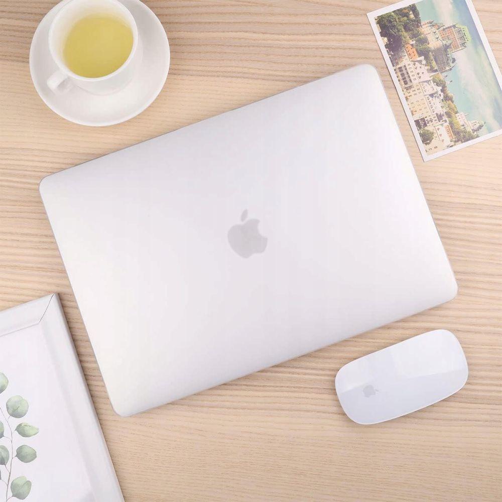 Techsuit UltraShell-etui til Apple MacBook Air 15 tommer (2026) / (2025) / (2024) / (2023), Mat Transparent