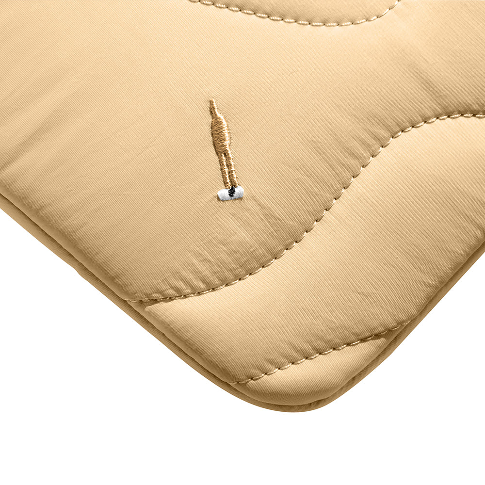 Tomtoc Terra etui til 14 tommer laptop, Creme