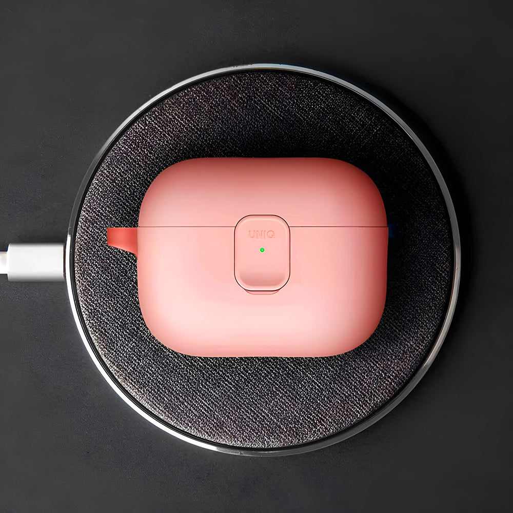 UNIQ Clyde etui til Apple AirPods 4, Grå Beige