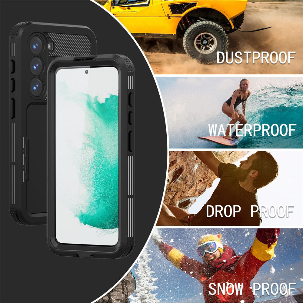 Vandtæt cover til Samsung Galaxy S26 Plus S947, ShellBox, Sort
