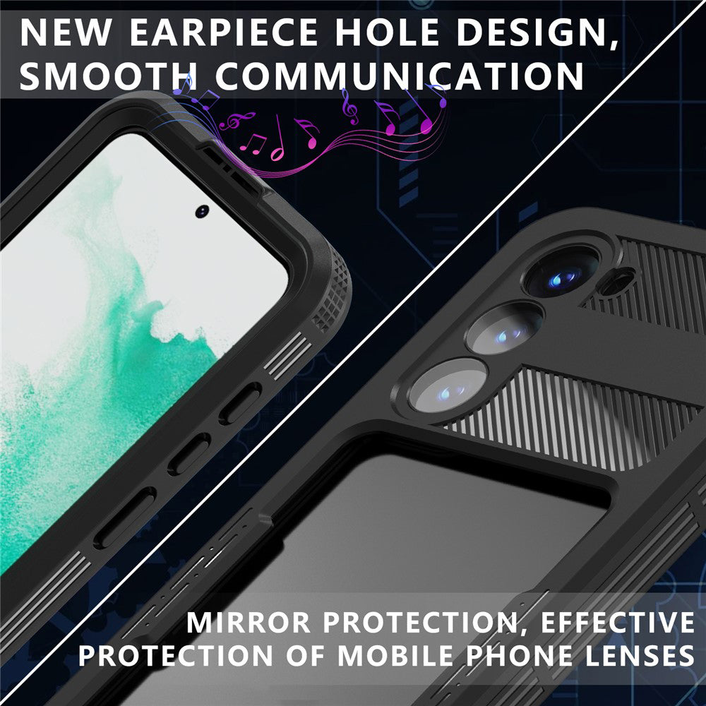Vandtæt cover til Samsung Galaxy S26 Plus S947, ShellBox, Sort