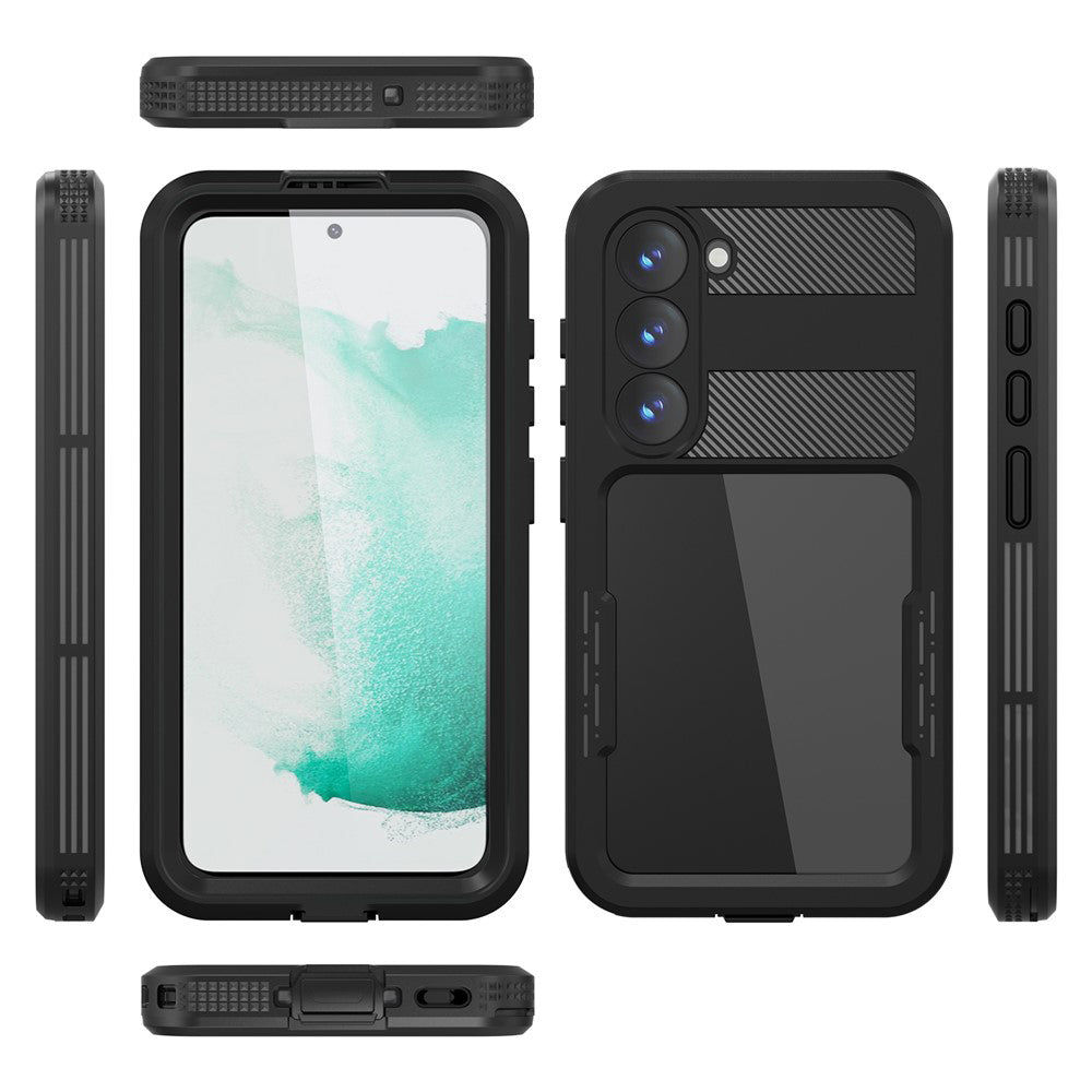 Vandtæt cover til Samsung Galaxy S26 Plus S947, ShellBox, Sort