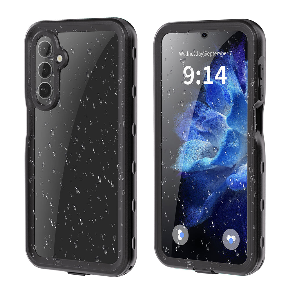 Vandtæt cover til Samsung Galaxy A16 5G A166 / A16 4G A165, ShellBox, Sort