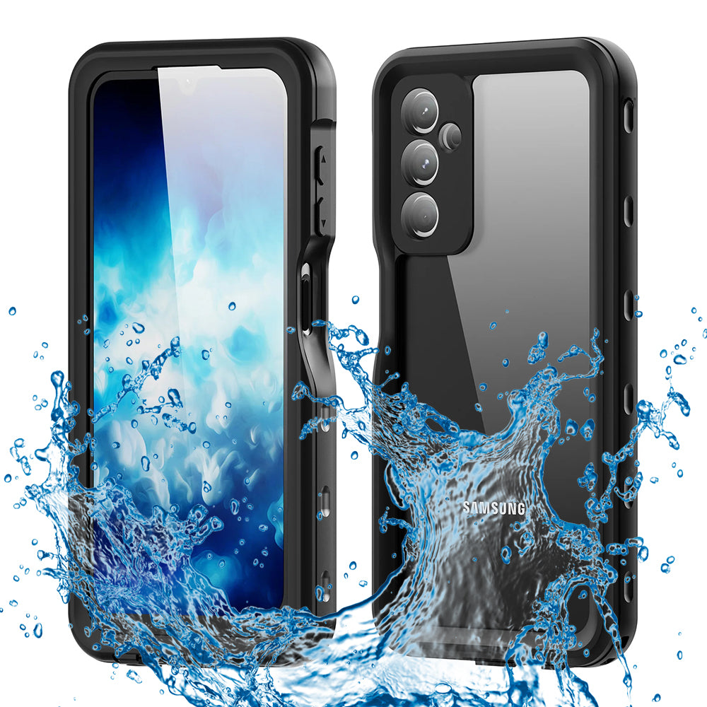 Vandtæt cover til Samsung Galaxy A25 A256, ShellBox, Sort