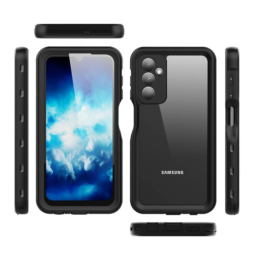 Vandtæt cover til Samsung Galaxy A25 A256, ShellBox, Sort