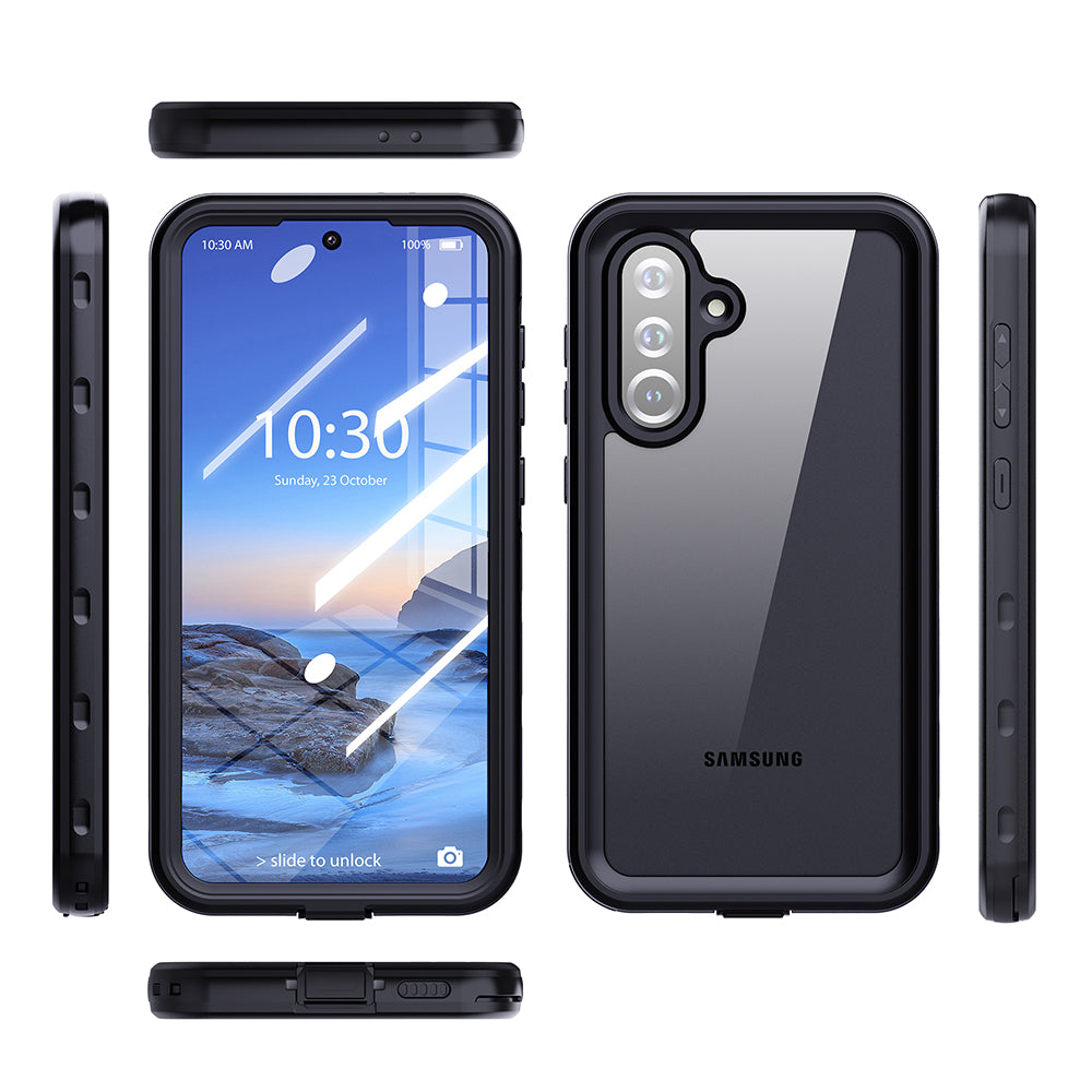 Vandtæt cover til Samsung Galaxy A26 A266, ShellBox, Sort
