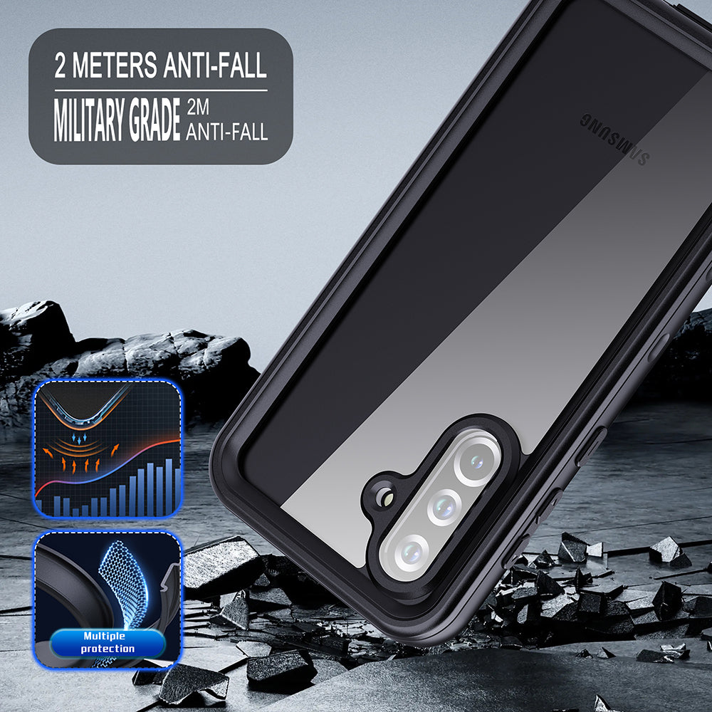Vandtæt cover til Samsung Galaxy A26 A266, ShellBox, Sort