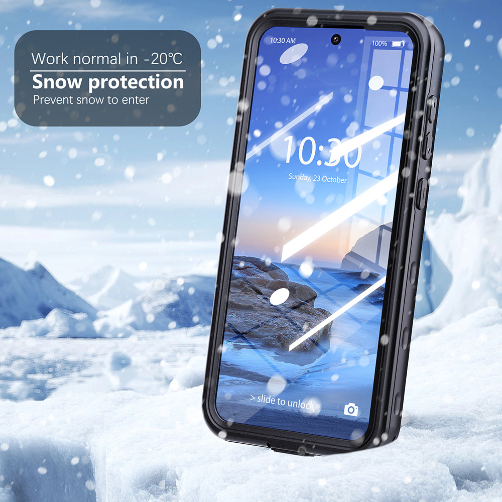 Vandtæt cover til Samsung Galaxy A26 A266, ShellBox, Sort