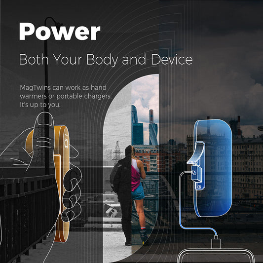 Håndvarmer Ocoopa UT2s, Sort