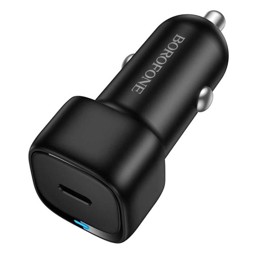 Biloplader Borofone BZ34A Cloud, 20W, 3A, 1 x USB-C, Sort