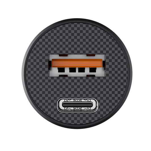 Biloplader HAVIT CC2022, 20W, 3A, 1 x USB-A - 1 x USB-C, Sort