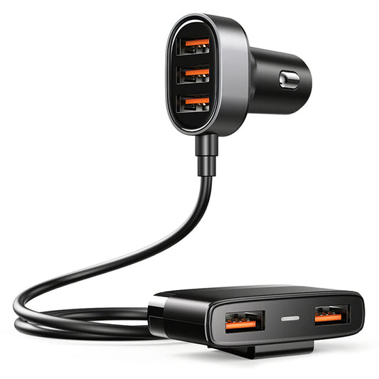 Joyroom billader JR-CL03, 21W, 2,1A, 5 x USB-A, sort