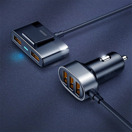 Joyroom billader JR-CL03, 21W, 2,1A, 5 x USB-A, sort