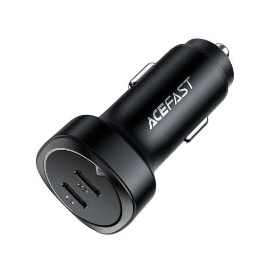 Acefast B2 Car Charger, 72W, 3A, 2 x USB-C, Black