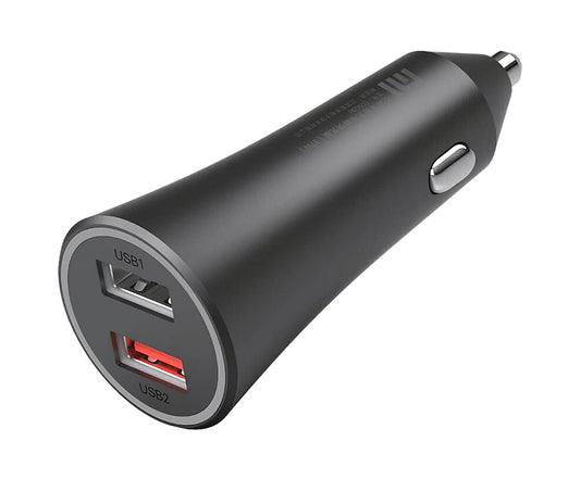 Xiaomi billader, 37W, 3A, 2 x USB-A, sort GDS4147GL