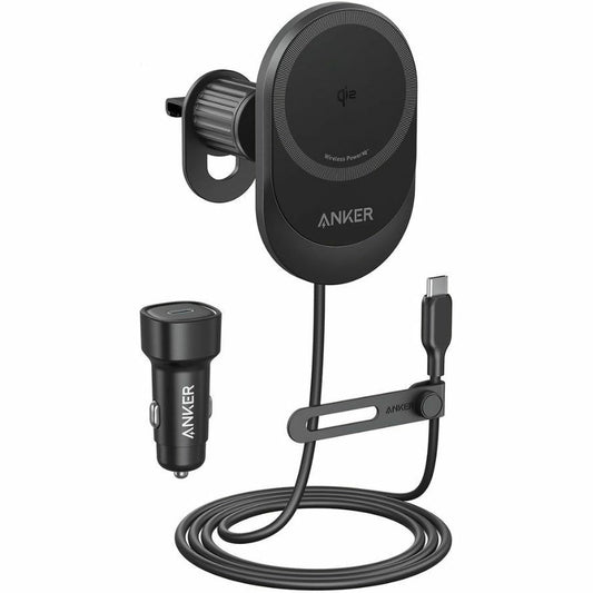 Anker MagGo Trådløs Biloplader, 15W, 1.67A, Sort B2932G11