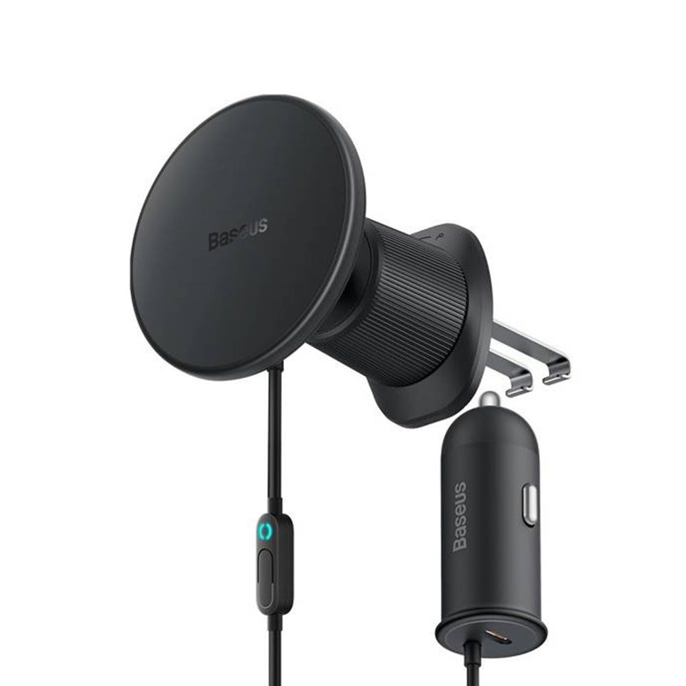 Baseus CW01 Wireless Car Charger, 15W, 1.67A, Black C40141000111-00
