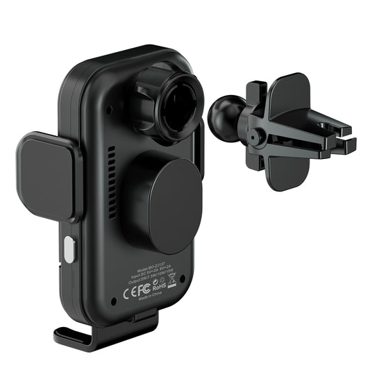Trådløs Biloplader BWOO ZJ137, 15W, 1.67A, Sort