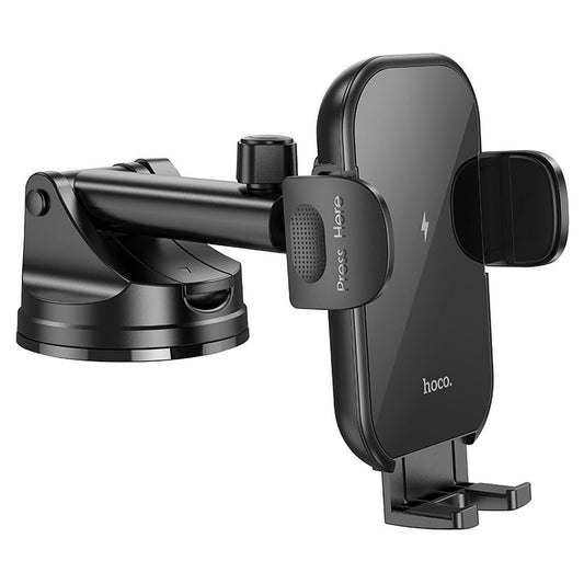 Trådløs biloplader HOCO HW5, 15W, 1,67A, sort