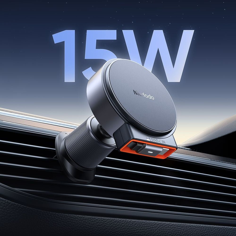 Trådløs Biloplader McDodo CH-3000, 15W, 1.67A, Sort