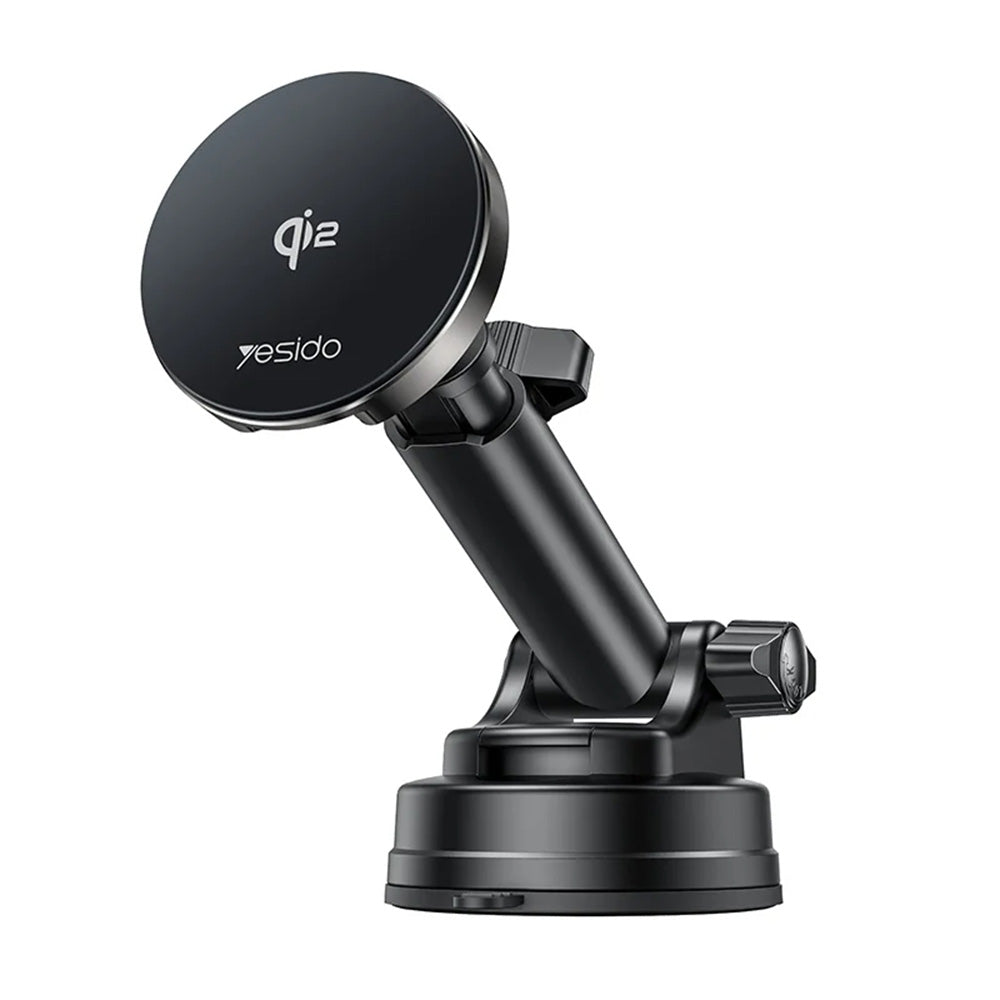 Trådløs Biloplader Yesido DS30, 15W, 1.67A, Sort