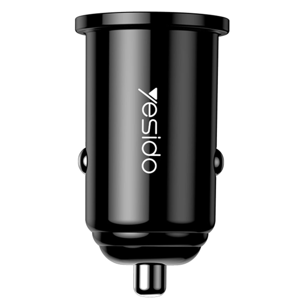 Biloplader Yesido Y38, 18W, 3A, 1 x USB-A, Sort