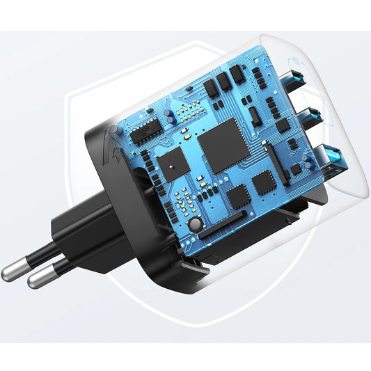 Netværksoplader Anker 336, 67W, 3,25A, 1 x USB-A - 2 x USB-C, Sort A2674G11 A2674G11