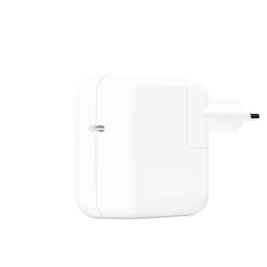 Apple Netværksoplader, 30W, 3A, 1 x USB-C, Hvid MW2G3ZM/A