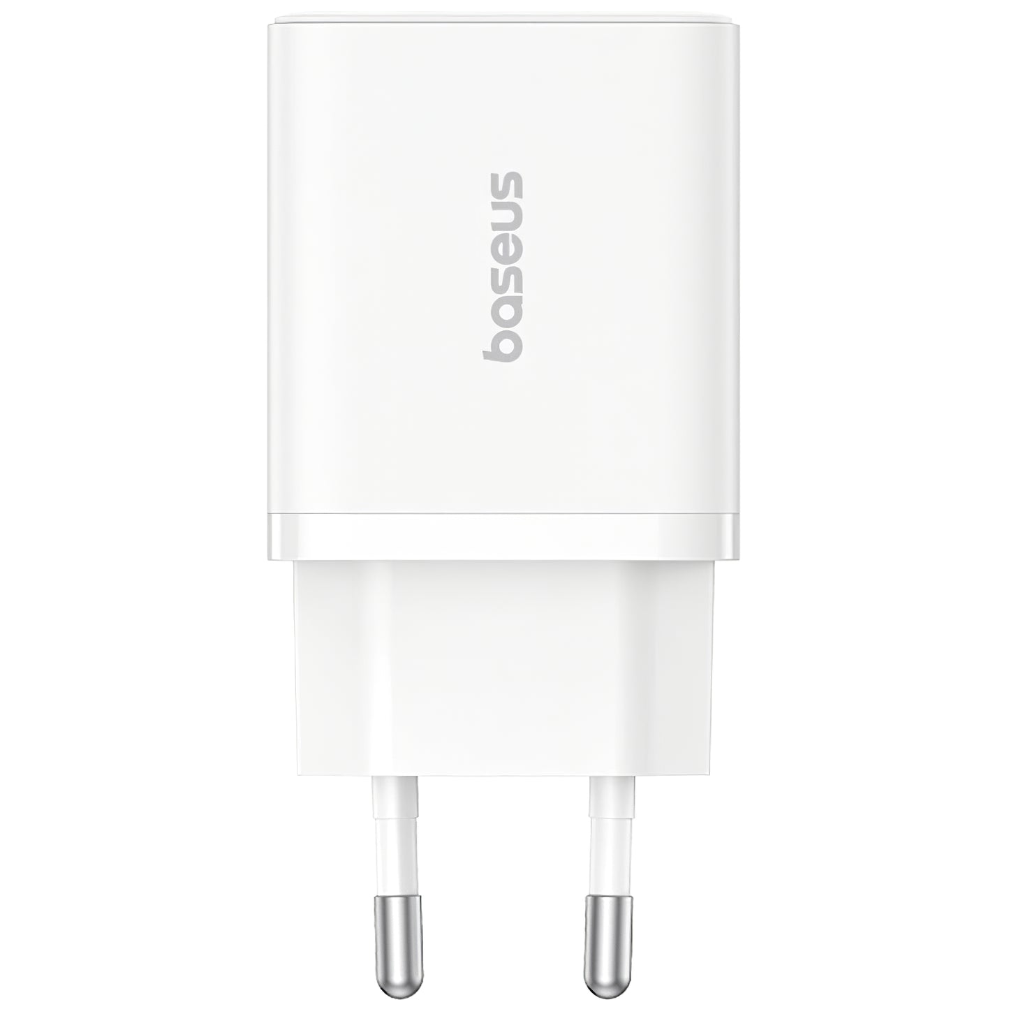 Netværksoplader Baseus Cube, 30W, 2,4A, 1 x USB-A - 1 x USB-C, hvid P10111404213-00