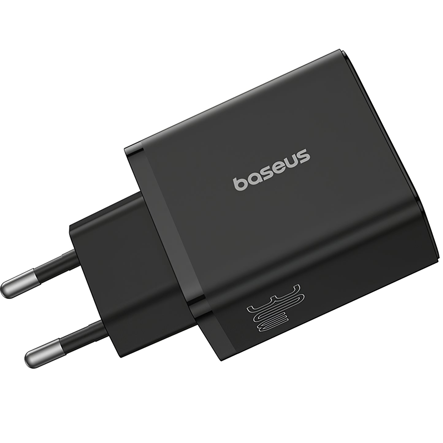 Netværksoplader Baseus Cube, 30W, 3A, 1 x USB-C - 2 x USB-A, Sort P10111402113113-00
