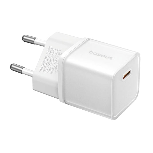 Baseus GaN5S netværksoplader GaN5S, 20W, 3A, 1 x USB-C, hvid P1016250503213-00