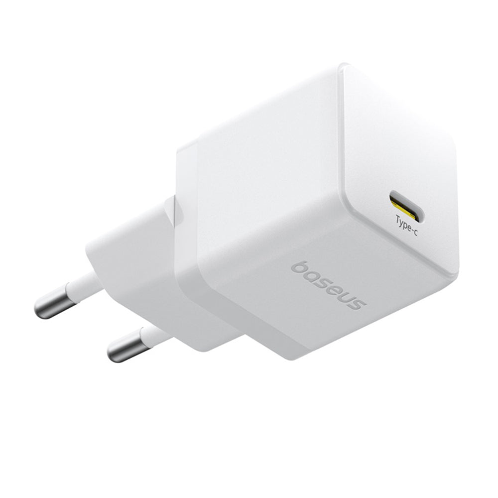 Baseus Palm netværksoplader, 20W, 3A, 1 x USB-C, Hvid P10111602213-00