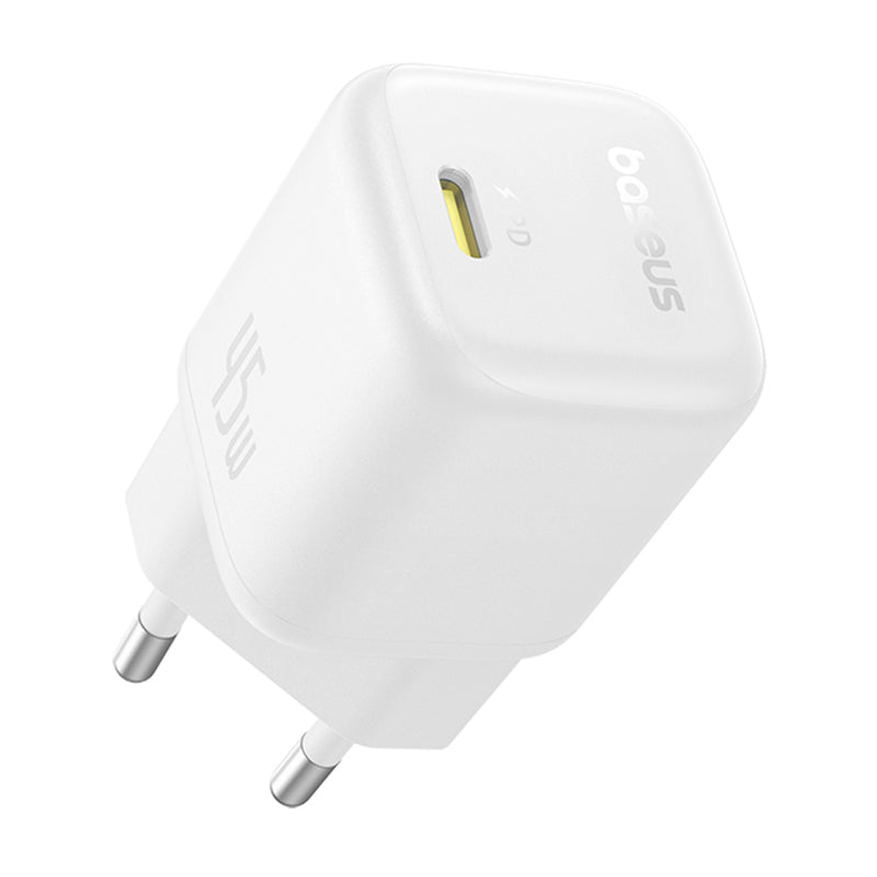 Baseus PicoGo netværksoplader, 45W, 3A, 1 x USB-C, Hvid P10176800213-00