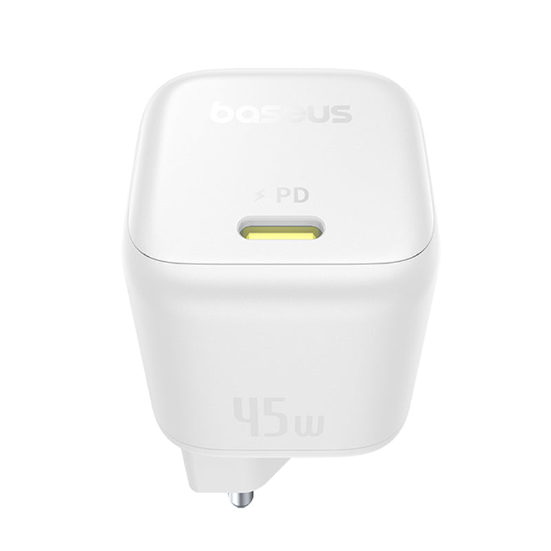 Baseus PicoGo netværksoplader, 45W, 3A, 1 x USB-C, Hvid P10176800213-00