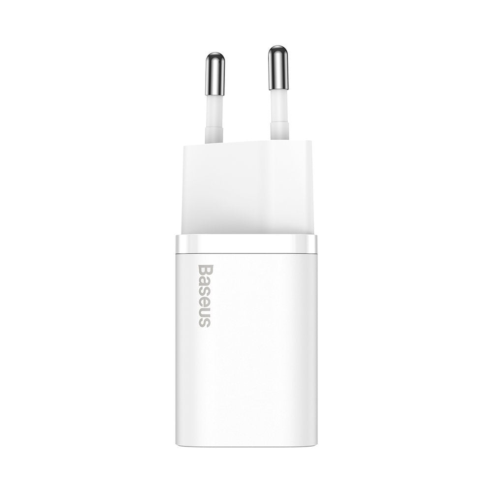 Netværksoplader Baseus Super Si 1C, 30W, 3A, 1 x USB-C, hvid CCSUP-J02