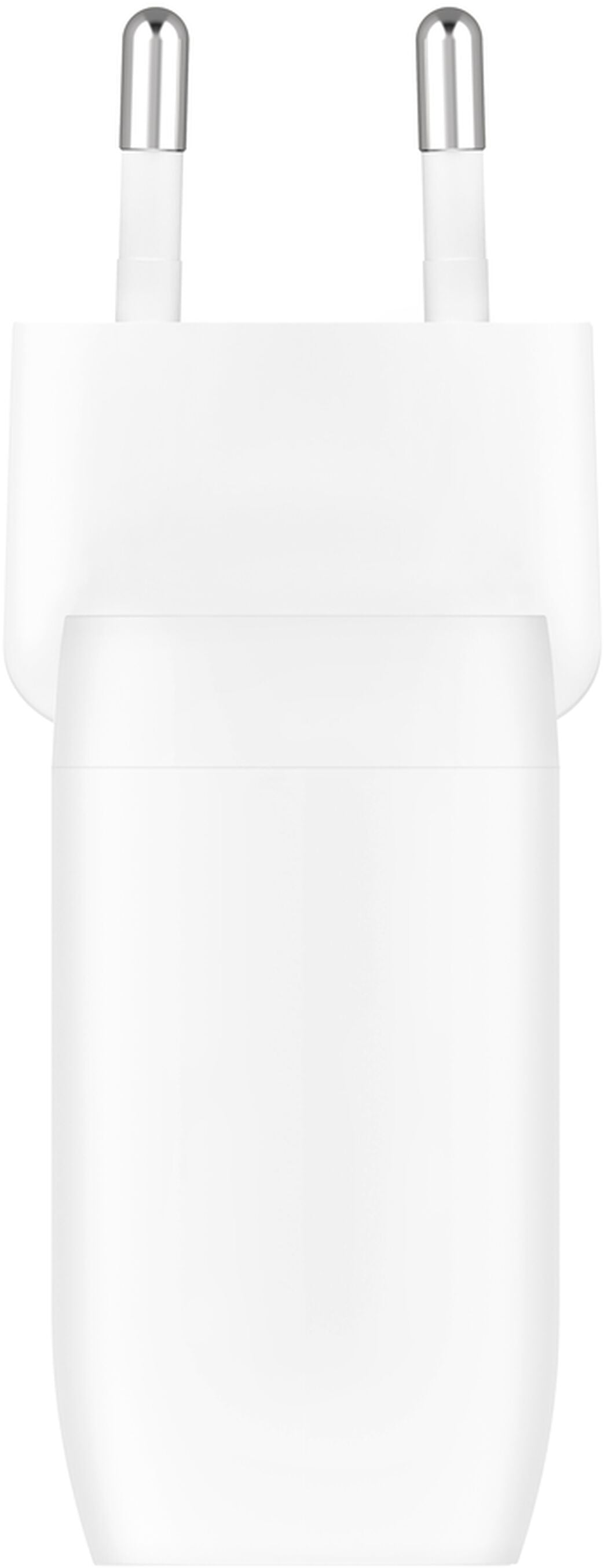 Belkin BoostCharge Pro Dual netoplader, 60W, 3A, 2 x USB-C, hvid WCB010vfWH