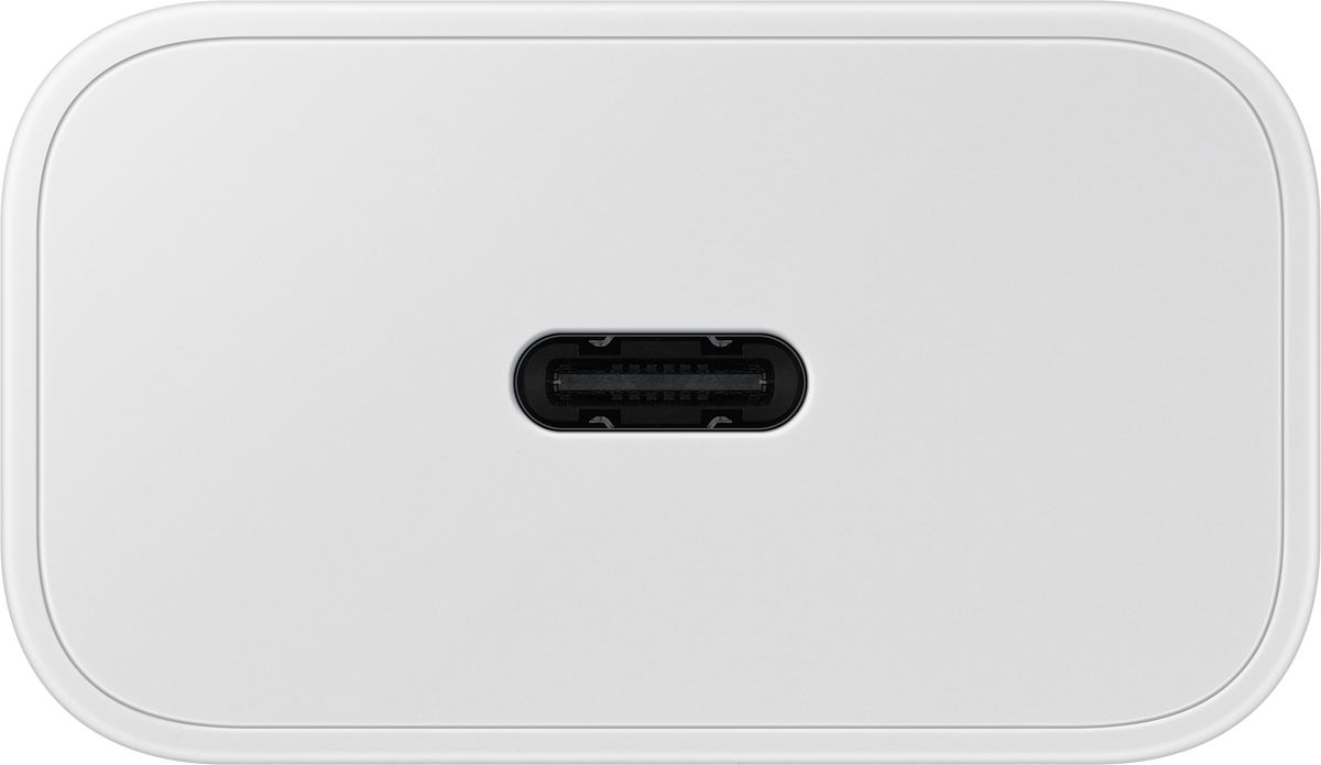 Samsung USB-C-kabel netværksoplader Samsung, 25W, 3A, 1 x USB-C, hvid EP-T2510XWEGEU